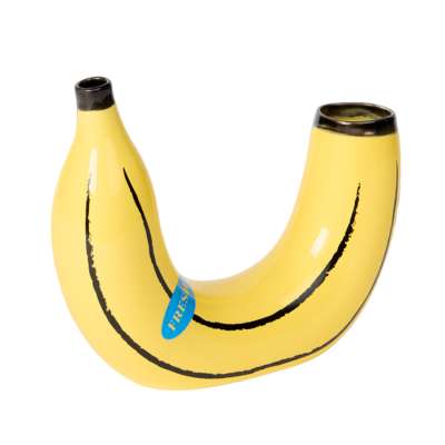 Ваза для цветов banana, 19 см, желтая DOIY DYVABANYE