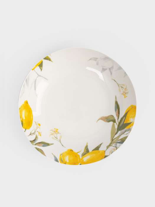 Сервиз обеденный, 6 перс, 18 пр, фарфор P, белый, Лимоны, Palermo ANNA LAFARG ANLAF-MEIBO-040625-1