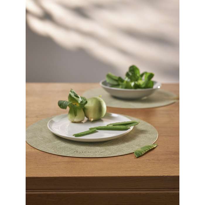 Набор из 4-х сервировочных салфеток Leanera, Ø35 см, мятные LIBERTY JONES LJ0000258