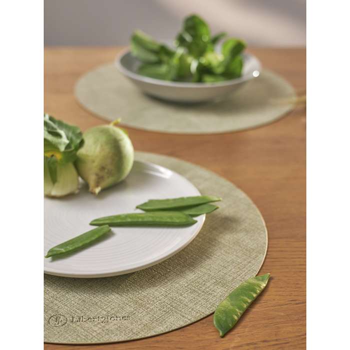 Набор из 4-х сервировочных салфеток Leanera, Ø35 см, мятные LIBERTY JONES LJ0000258