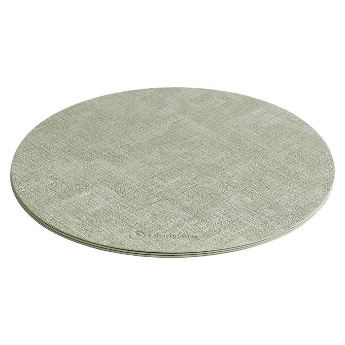 Набор из 4-х сервировочных салфеток Leanera, Ø35 см, мятные LIBERTY JONES LJ0000258