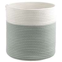 Корзина для хранения ciary, D30х30 см, бежевая/оливковая Bergenson Bjorn TL-BB-BSKCR-CTN-30-2