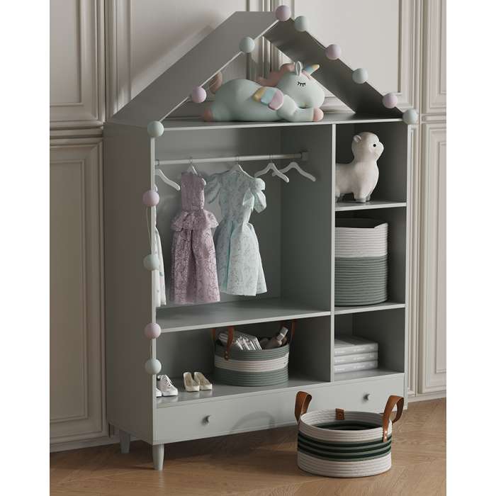 Корзина для хранения ciary, D30х30 см, бежевая/оливковая Bergenson Bjorn TL-BB-BSKCR-CTN-30-2