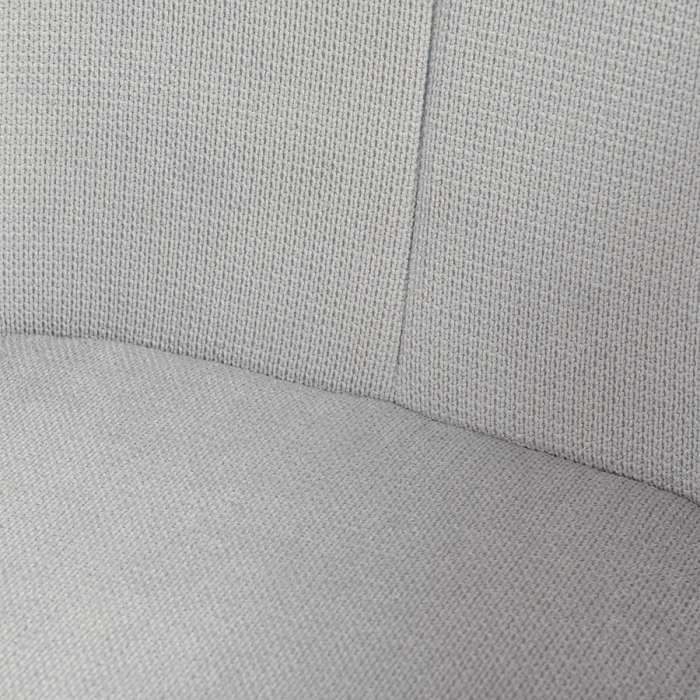 Лаунж-кресло aline, шенилл, светло-серое Bergenson Bjorn FH-ALN-ARMCH-PL-DGR