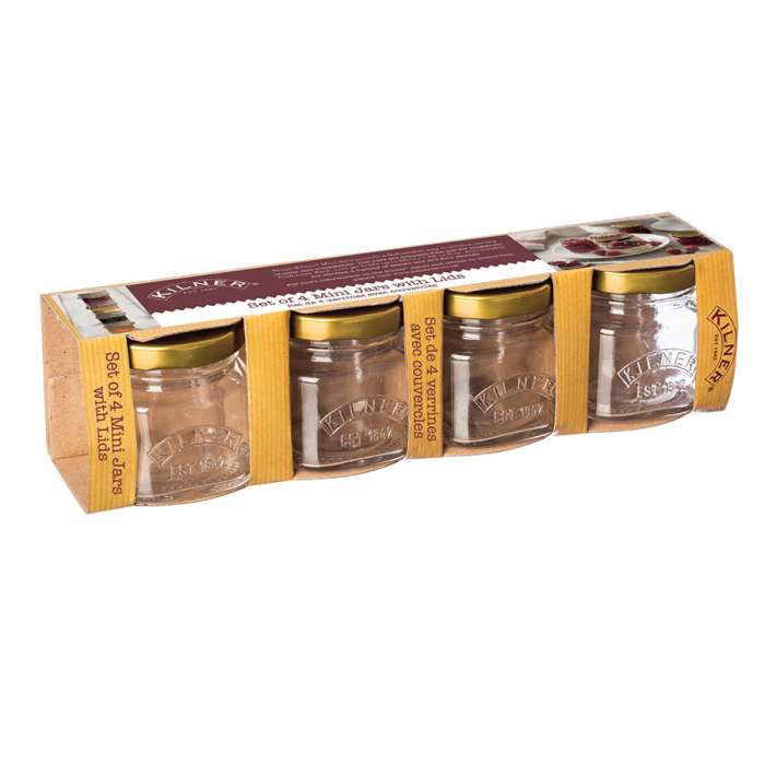 Набор из 4 баночек 55 мл KILNER K_0025.796V