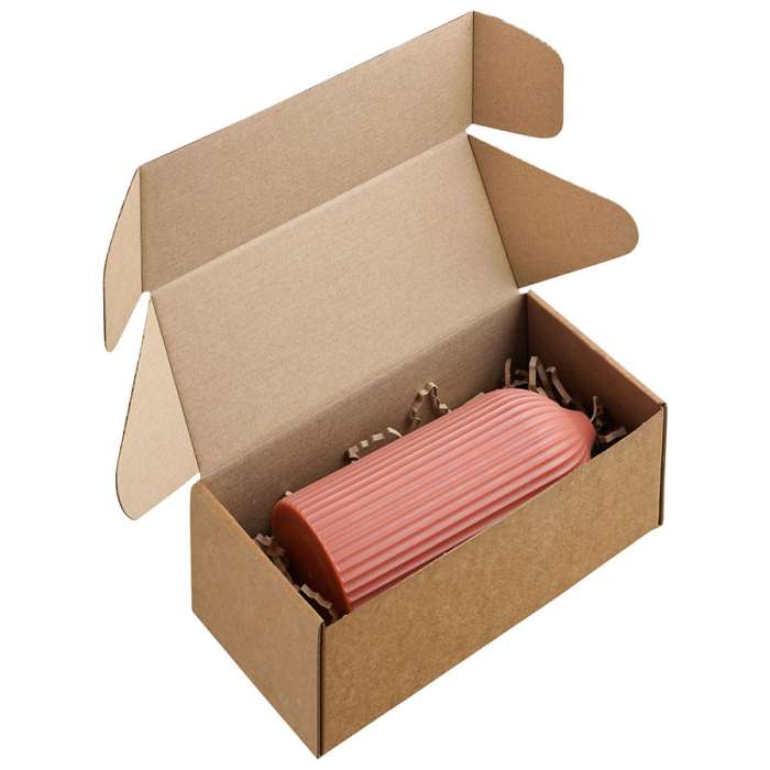 Свеча декоративная терракотового цвета из коллекции edge, 16,5 см Tkano TK22-CND0008