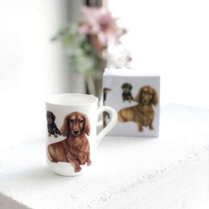 Кружка Такса в подарочной упаковке MAXWELL & WILLIAMS MW637-PB0704