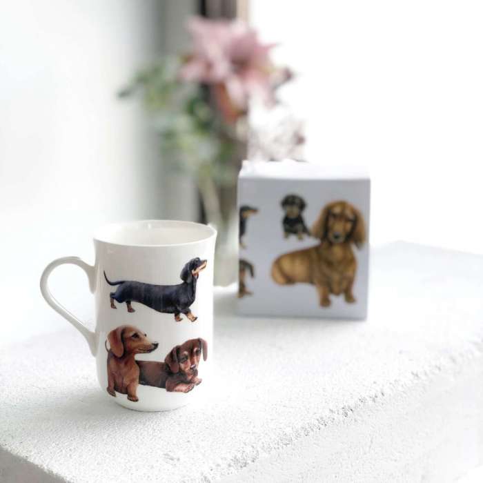 Кружка Такса в подарочной упаковке MAXWELL & WILLIAMS MW637-PB0704