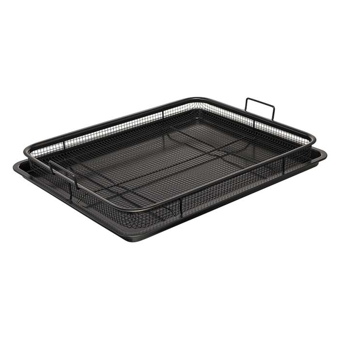 Противень для запекания с решеткой-гриль roast masters, 36х45 см, черный Liberty Jones LJ0000386