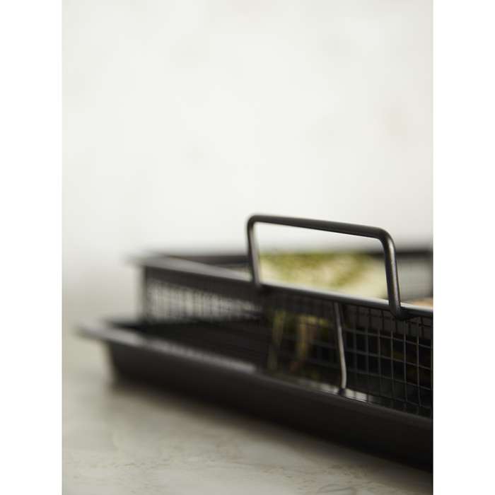 Противень для запекания с решеткой-гриль roast masters, 36х45 см, черный Liberty Jones LJ0000386