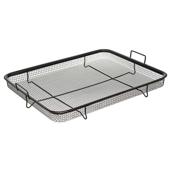 Противень для запекания с решеткой-гриль roast masters, 36х45 см, черный Liberty Jones LJ0000386