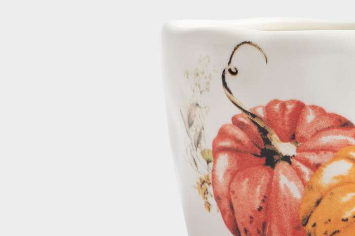 Кружка, 320 мл, керамика, молочная, Тыквы, Bright pumpkin ANNA LAFARG ANLAF-FDWS-031224-3