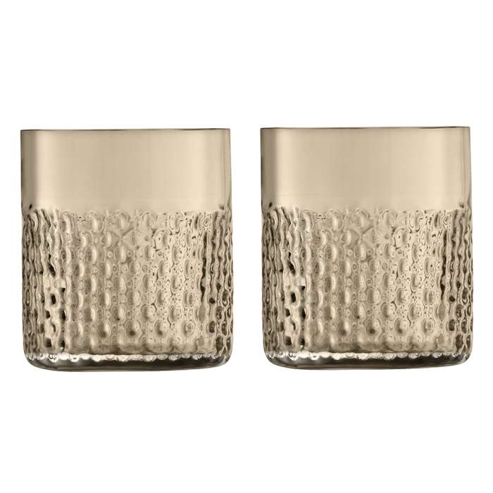 Набор низких стаканов wicker, 330 мл, коричневый, 2 шт. LSA International G1641-12-149