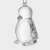 Игрушка елочная, 4х5 см, акрил, Пингвин, Event ANNA LAFARG ANLAF-NS23x443-1