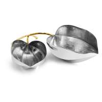 Менажница двухсекционная Michael Aram Крыжовник Сады Лоди 40х34 см, сталь нержавеющая