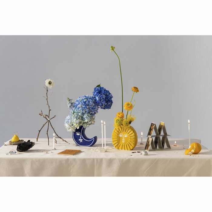 Ваза для цветов sun, 18 см, желтая DOIY DYVASUNYE