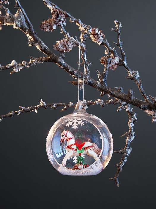 Ёлочная игрушка festive horse из коллекции new year essential Tkano TK25-NY_DEC0008