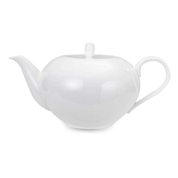 Чайник Narumi Белый декор 1,18 л, фарфор костяной