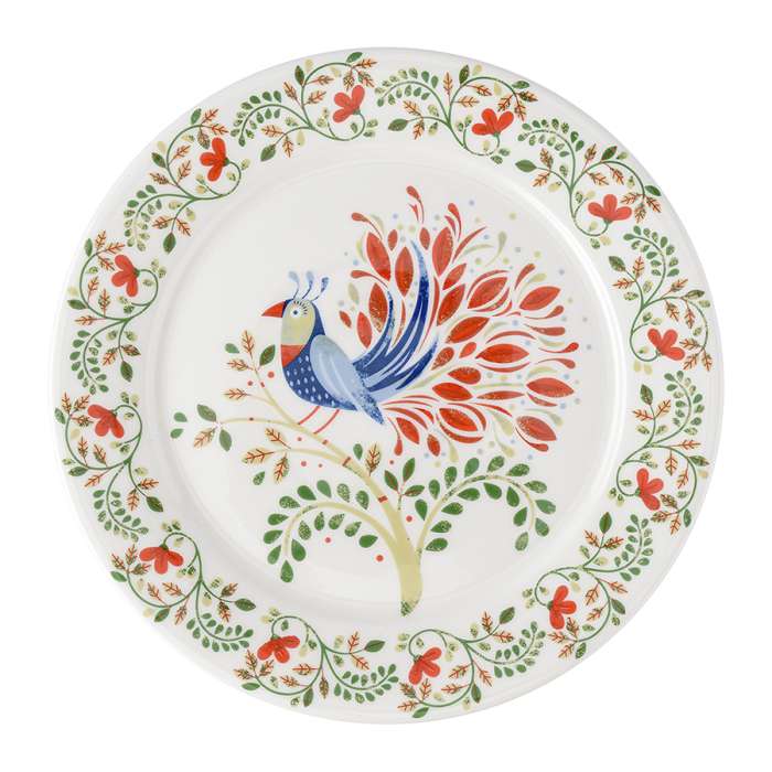 Тарелка fantail bird из коллекции birds of paradise, D21 см Liberty Jones LJ0000165