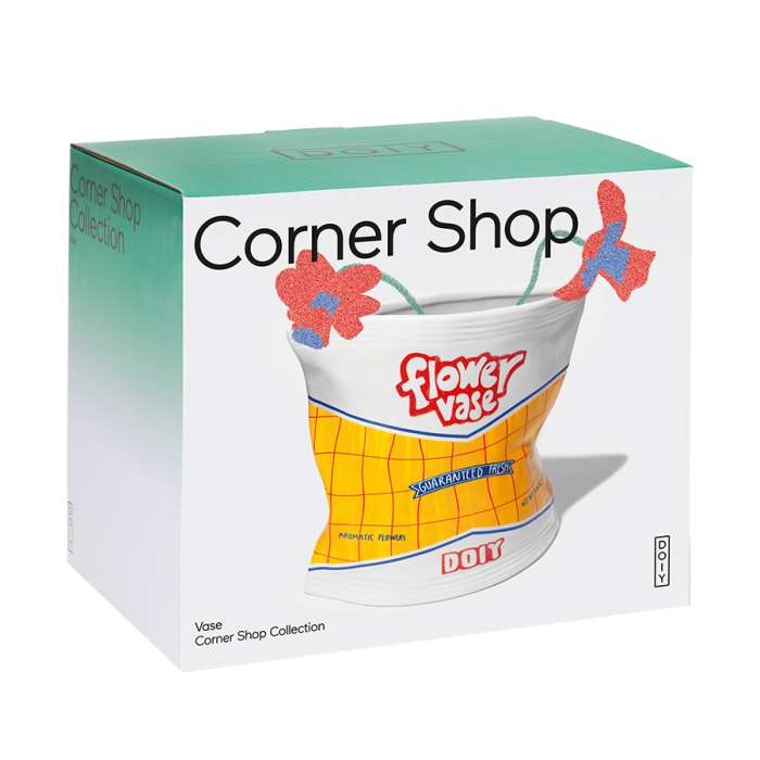 Ваза для цветов corner shop, chips bag, 17 см DOIY DYVASCDCH