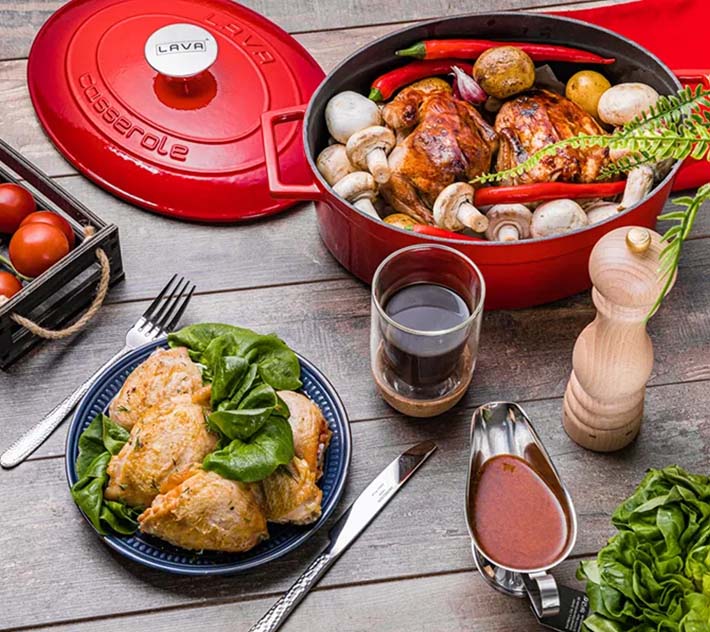 Чугун для вкусного новогоднего